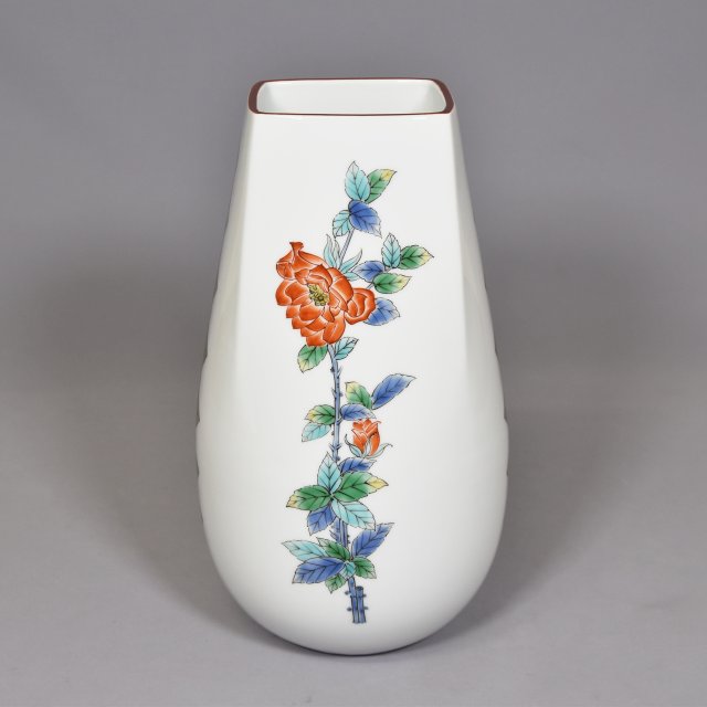 【色絵二花】花瓶　*オンラインショップ限定商品*1