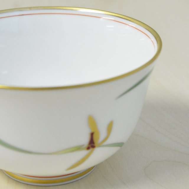 【グリーン金蘭】湯のみ５客セット *有田陶器市特別価格*3